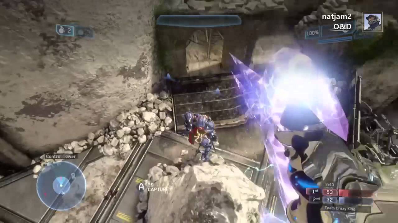 Halo 2 Anniversary Gameplay - Sword Killtrocity | OwnageandDangerous