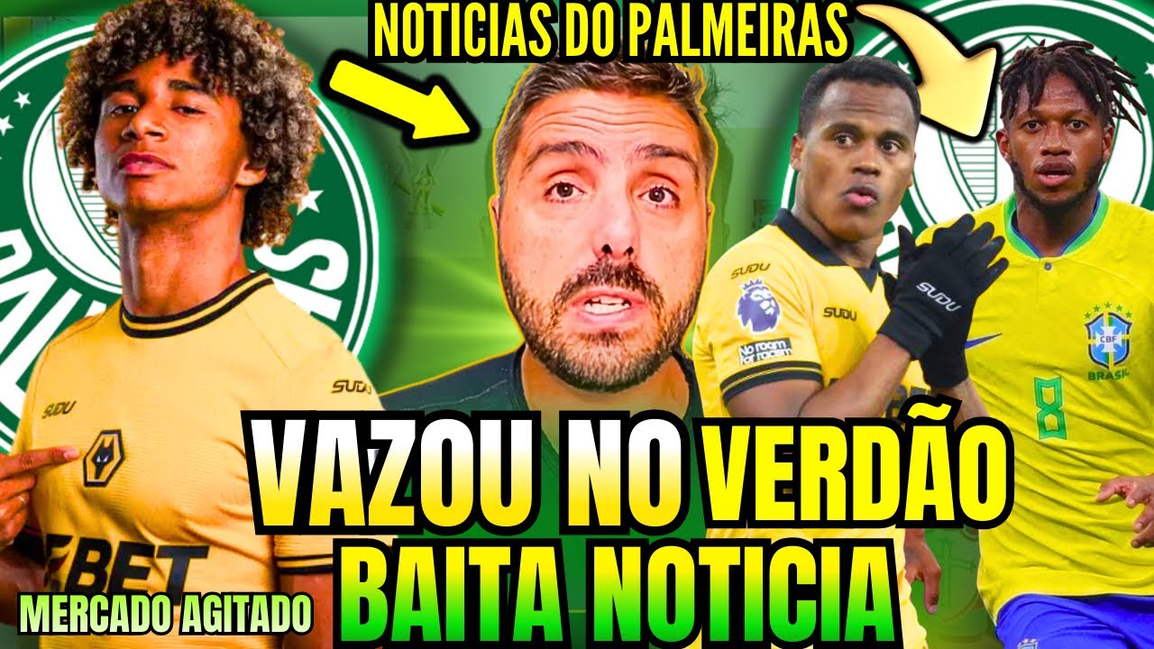 EXCLUSIVO🚨PALMEIRAS AGITANDO O MERCADO DA BOLA - FRED, PEDRO LIMA, ARIAS | NOTÍCIAS DO VERDÃO