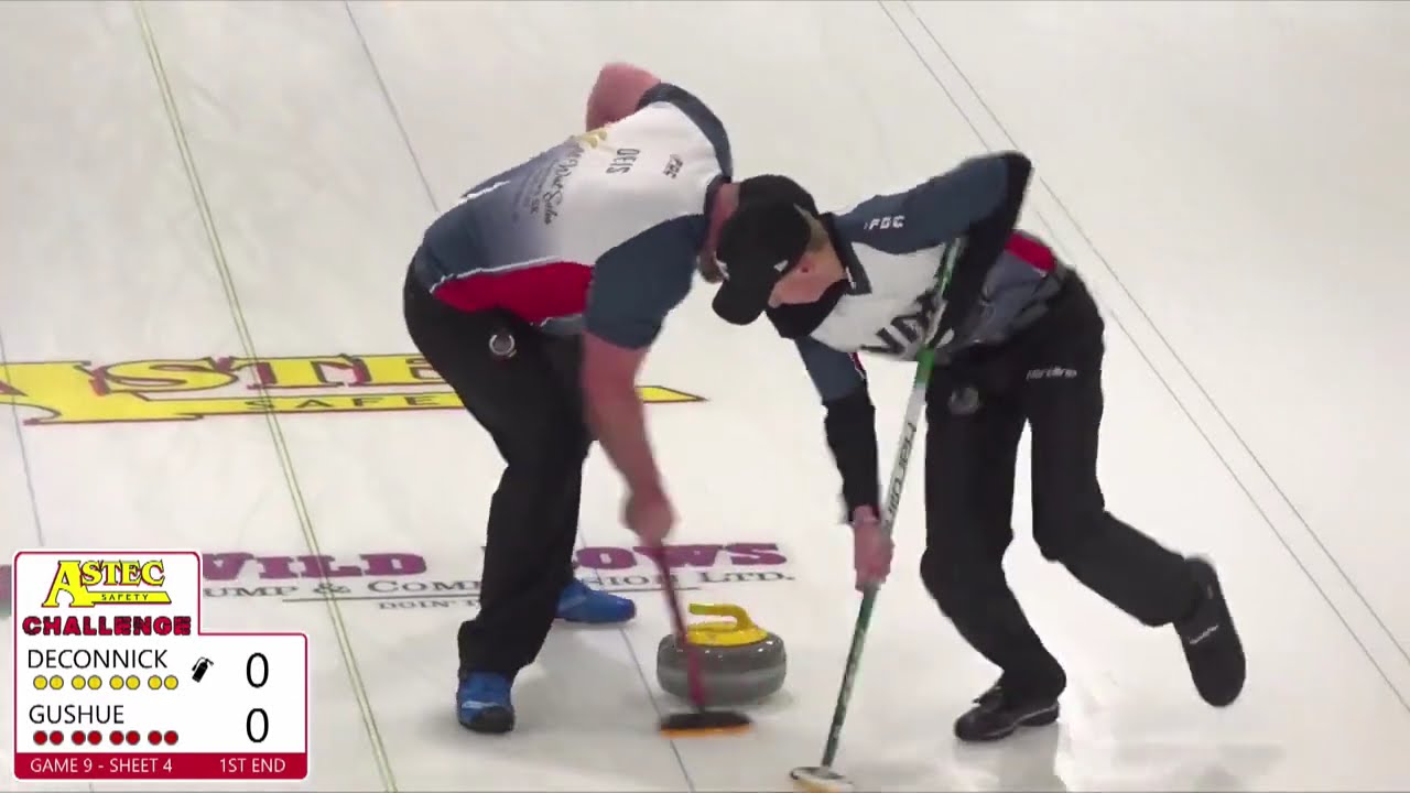 FEATURE  Brad Gushue vs  Carl deConinck Smith   Draw 2   Astec Safety Challenge 4