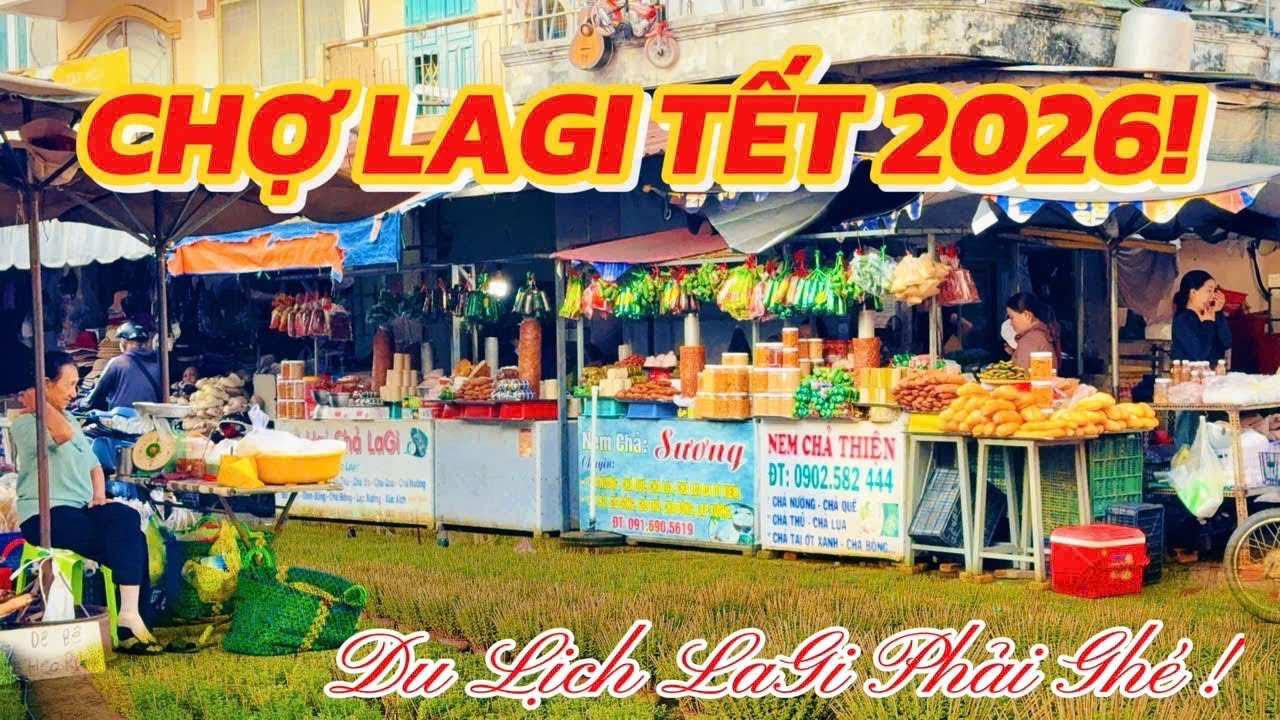 Chợ Lagi Tết 2026 – Góc Chợ Thân Quen, Du Khách Nhất Định Phải Ghé!