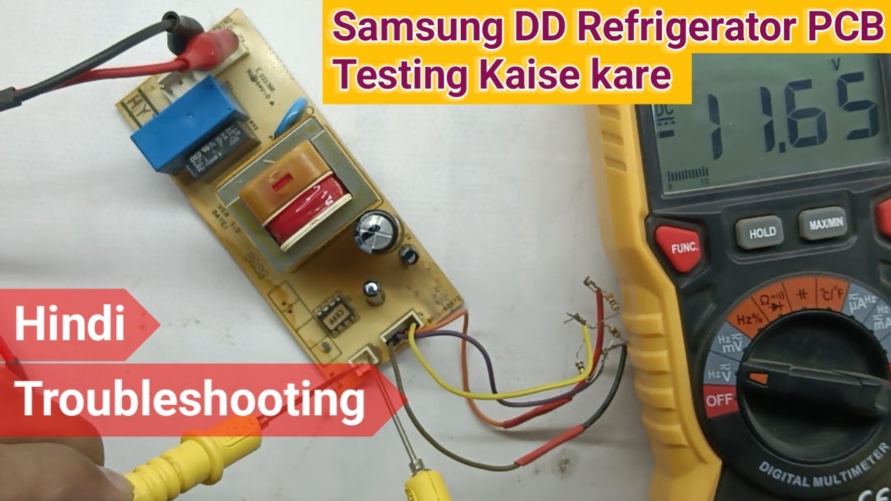 Samsung Double Door Refrigerator PCB Check Kaise kare