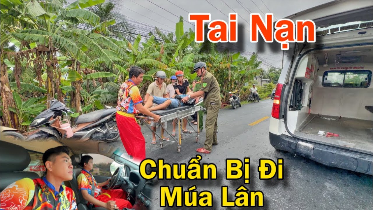 Đội Thiện Nguyện Toàn Vlog - 2 Ca Chuẩn Bị Đi Múa Lân Người Dân Bị Tai Nạn Nhờ Chuyển Vào Bệnh Viện