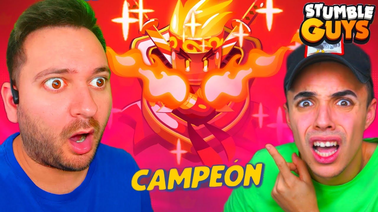 🥴 MTMSAMU Juega con JON BTC a STUMBLE GUYS en CAMPE&Oacute;N! 😬  *no pens&eacute; que fuera tan dificil*
