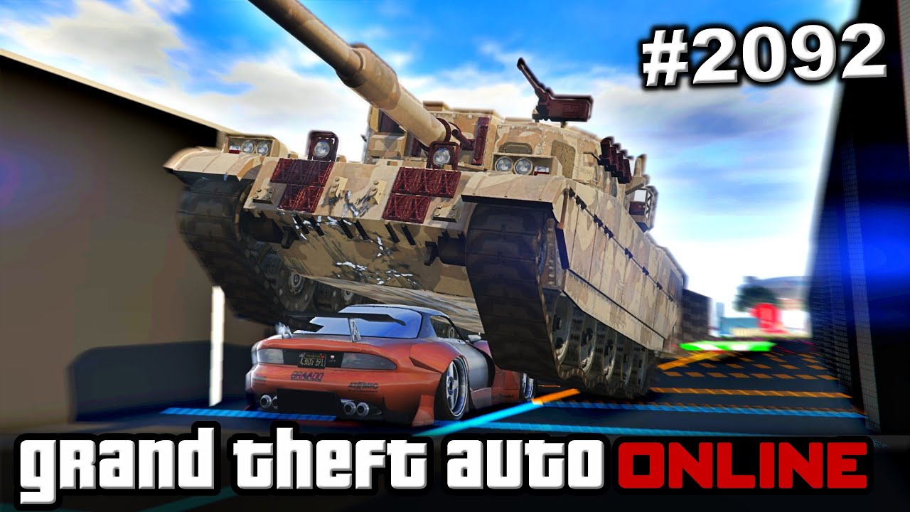MIAZGA CZOŁGIEM w FACE TO FACE💥GTA 5 ONLINE Po Polsku #2092