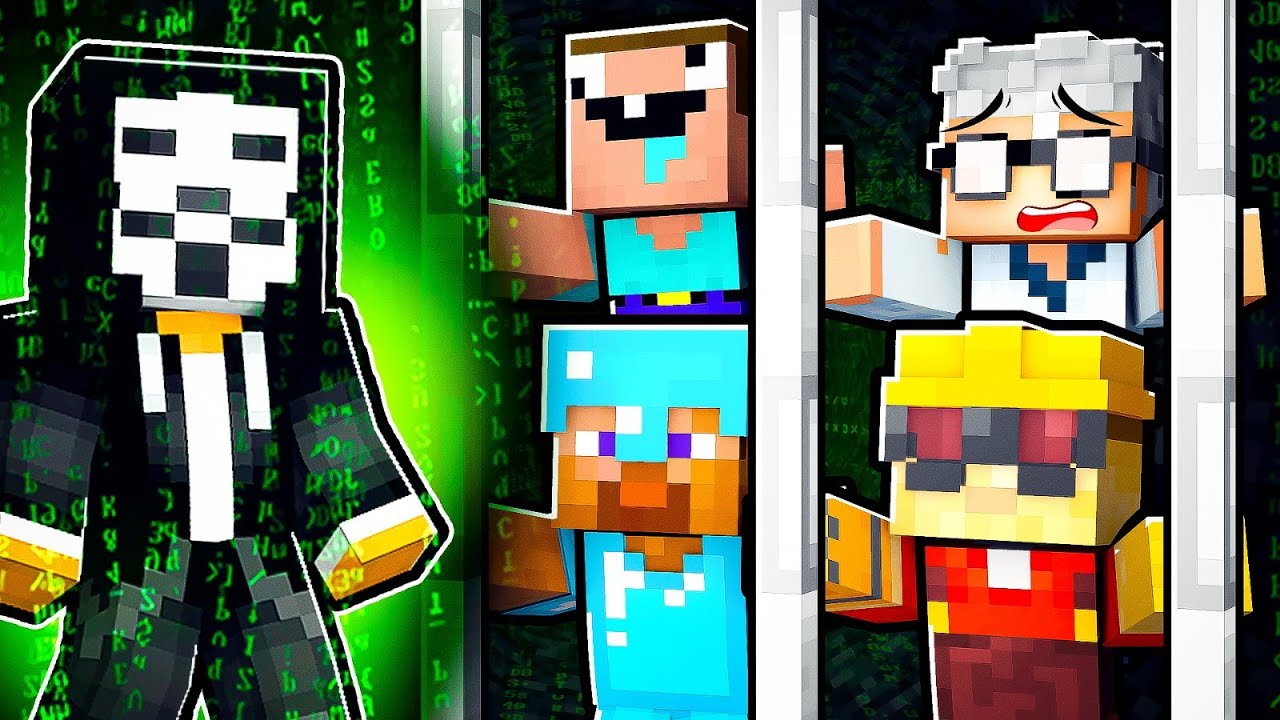 Hacker Zet Iedereen In De GEVANGENIS! (Minecraft Survival)