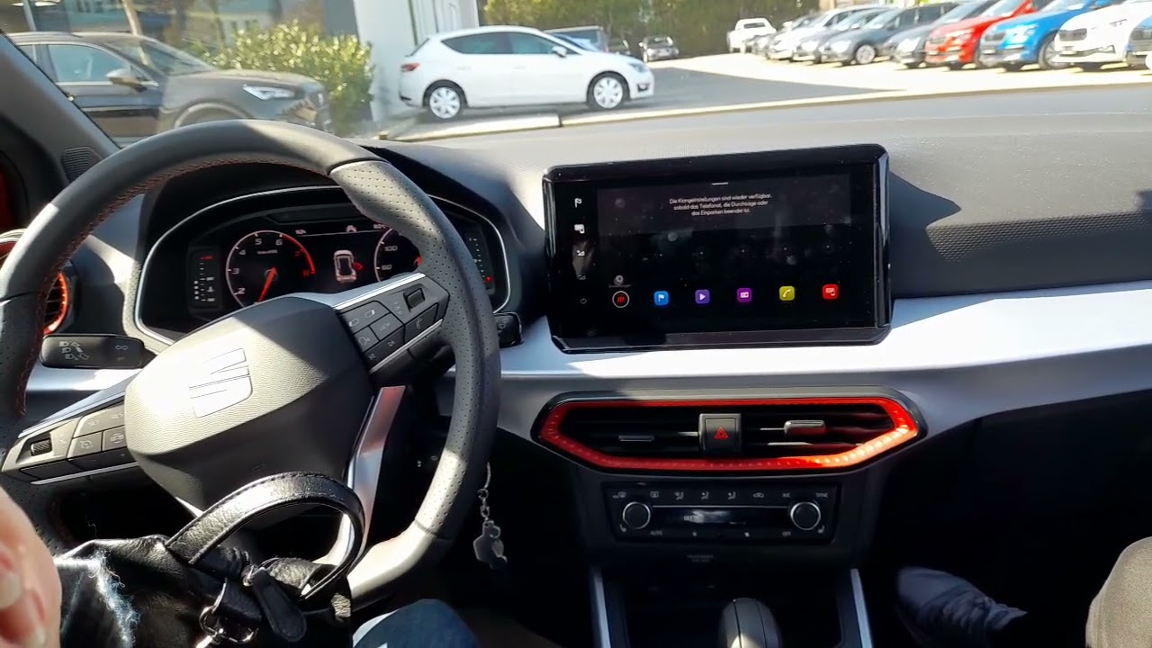 Seat Arona,  Erklärungen Cockpit