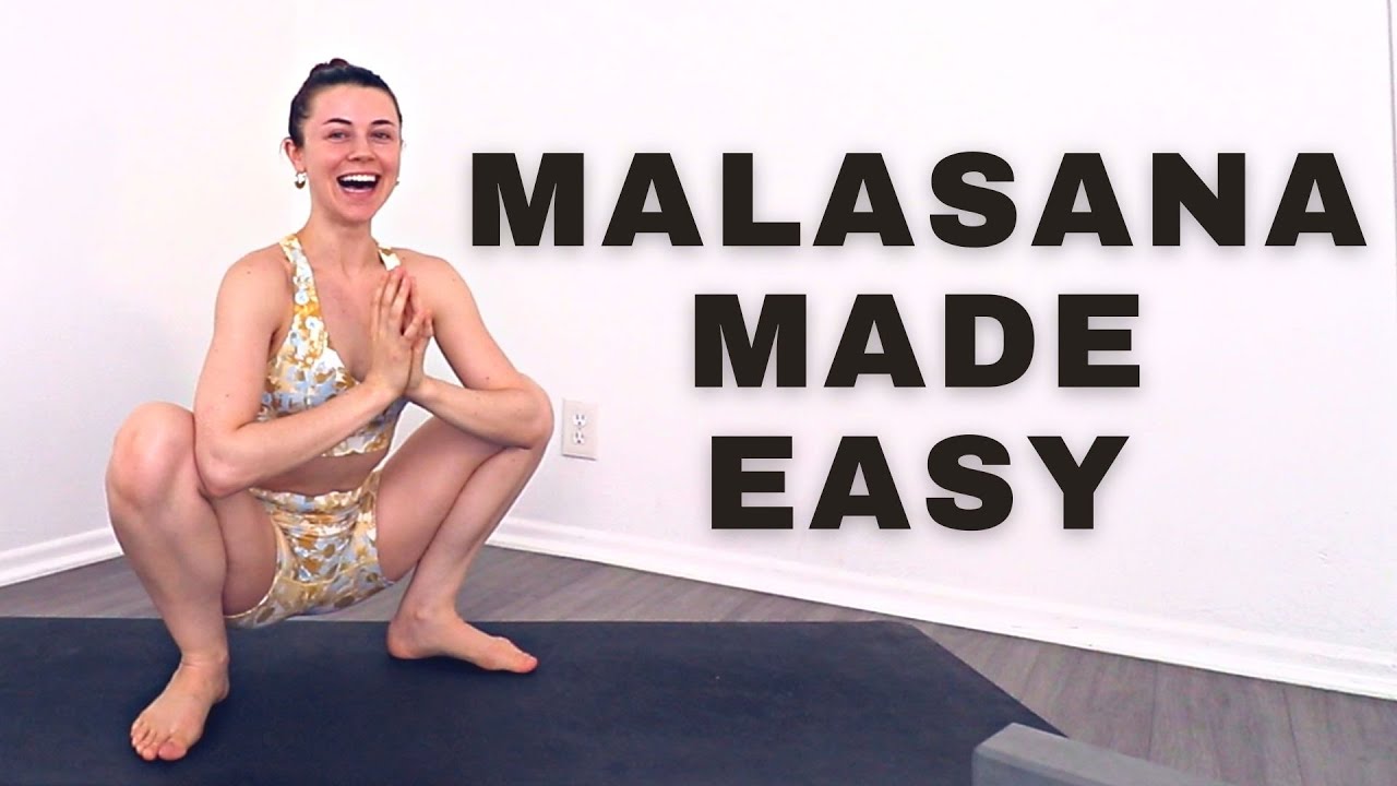 Malasana Yogi Squat Tutorial For Beginners