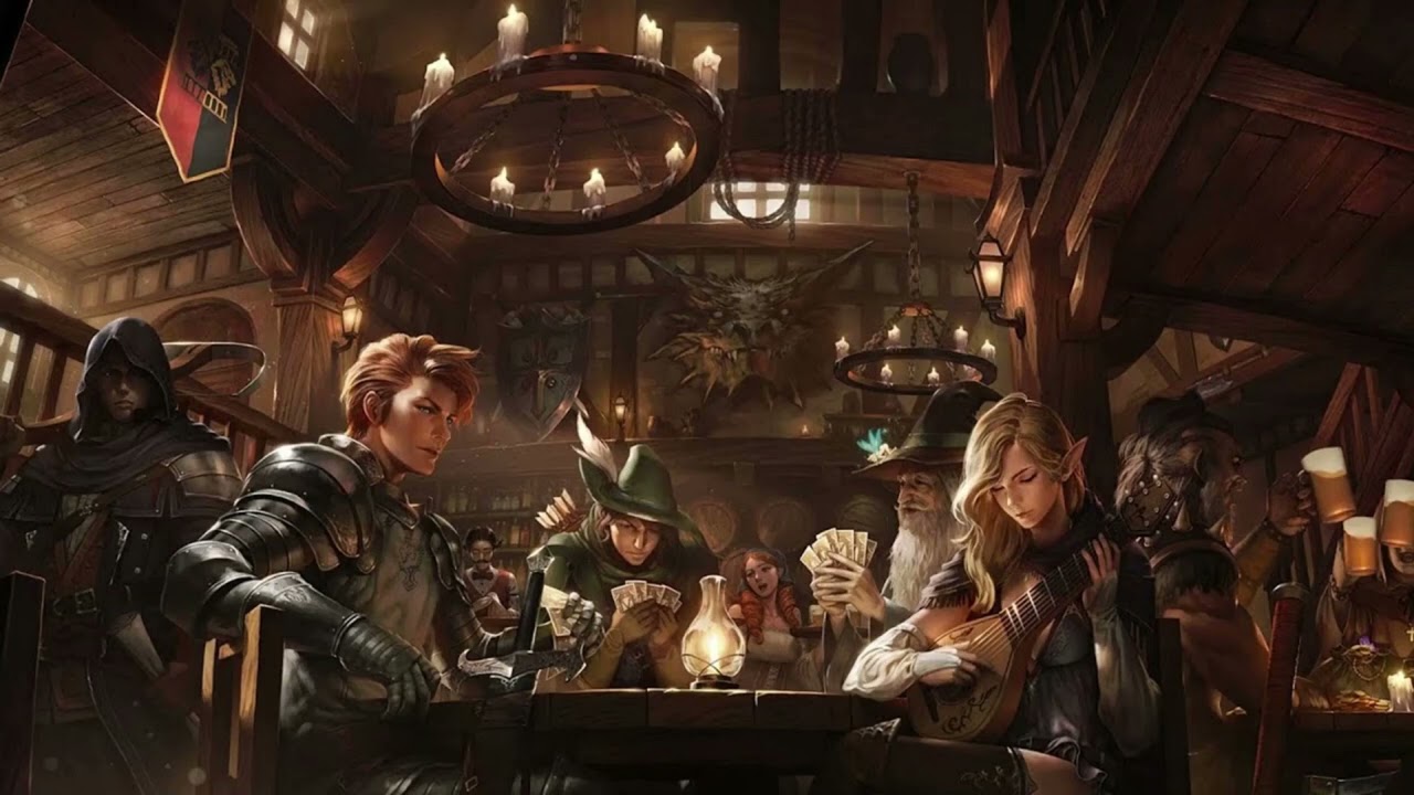 🎧 Taverna Medieval &bull; Medieval Tavern &bull; Musica Ambiente para RPG e ASMR