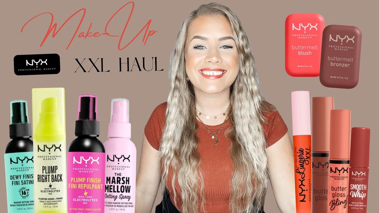 130€ NYX MAKE-UP HAUL 💄😍 | Nur wunderschöne dekorative Kosmetik! 🤩 | Michèle Schmidt