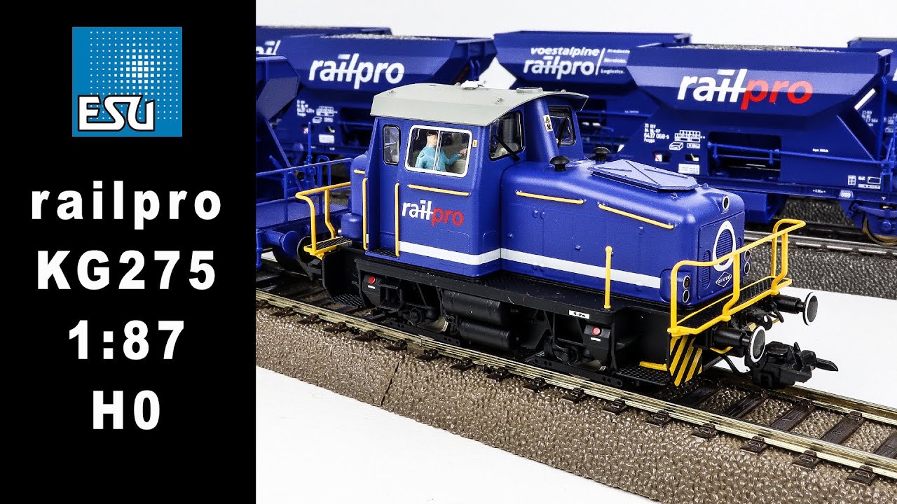 ESU 31447 railpro KG275 Diesellocomotief 1:87 H0 AC/DCC Digitaal