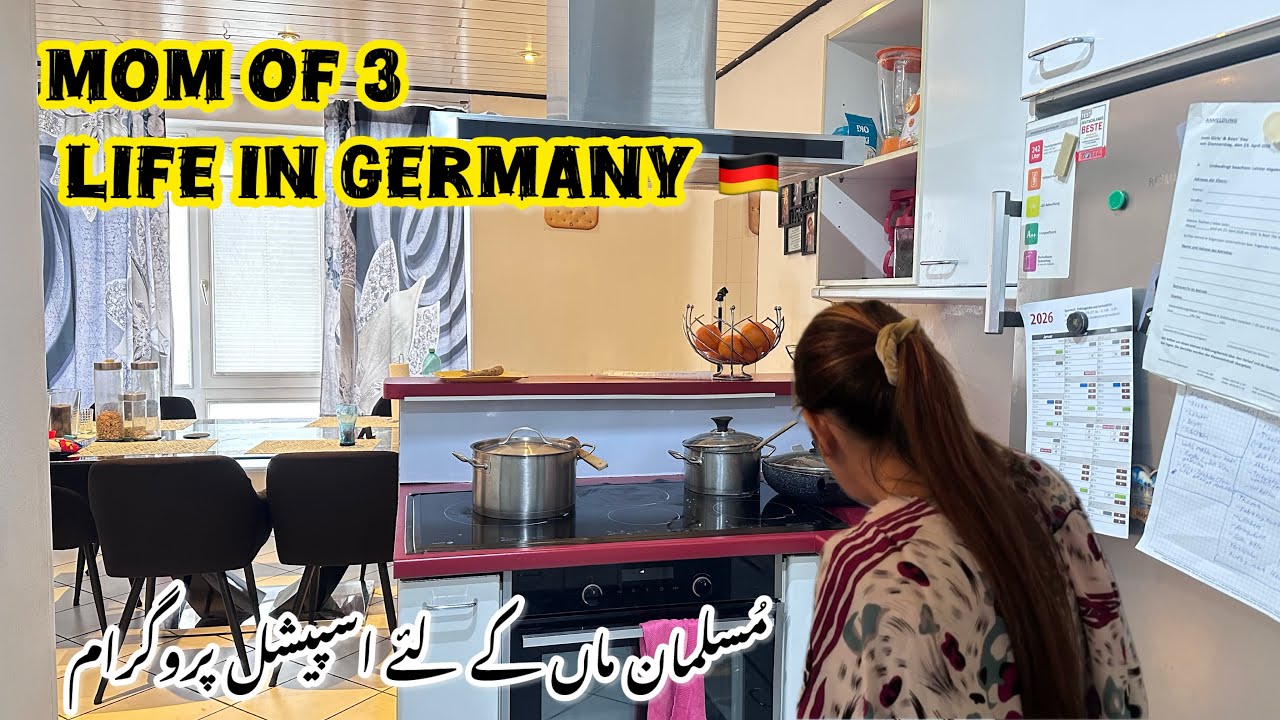 Saturday Routine in Germany | Kids Are Sick | Muslim Mom Life Routine Vlog