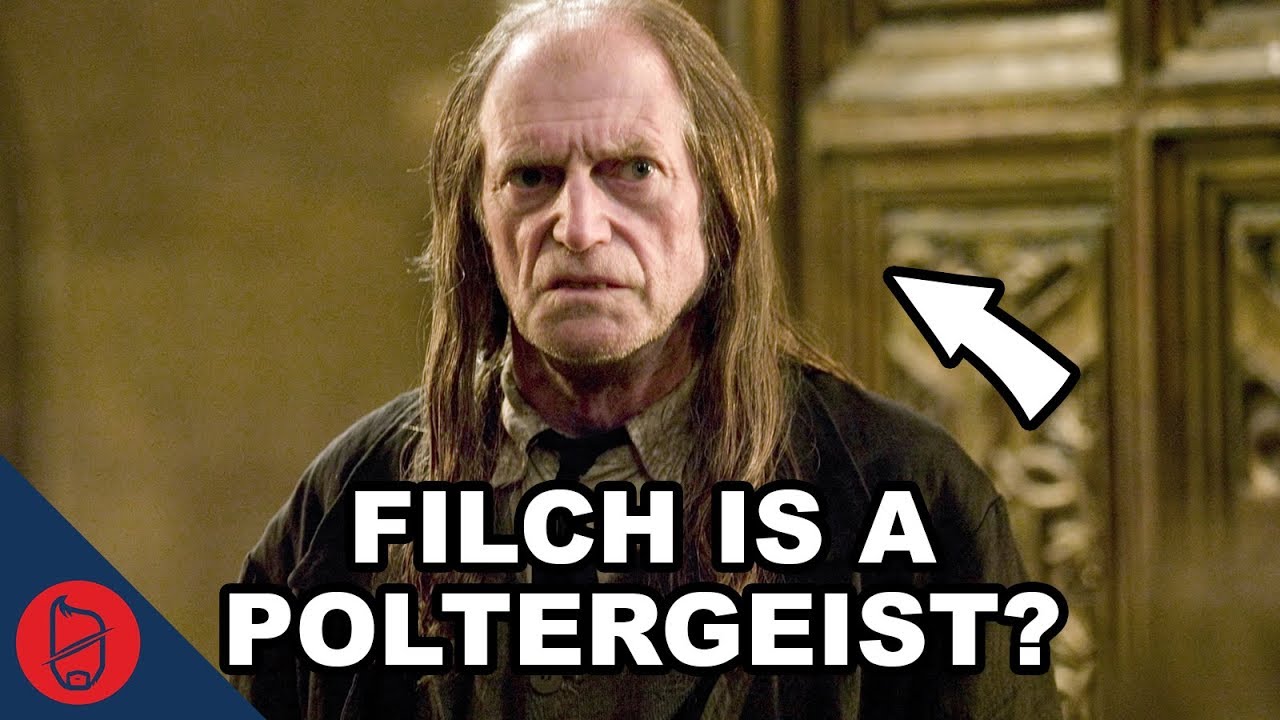 Harry Potter Theory: Filch Is Actually A Poltergeist?!
