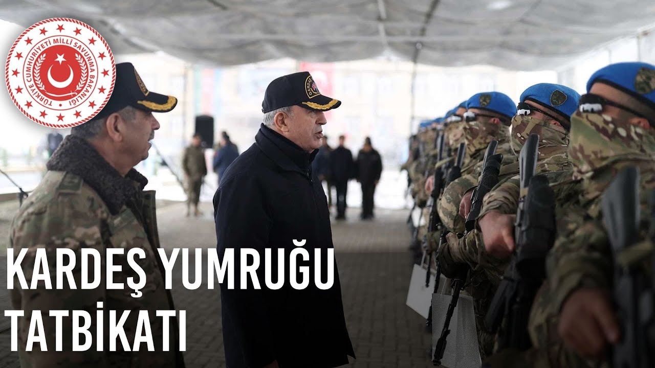 “Kardeş Yumruğu” Tatbikatı'nda Hedefler Tam İsabetle Vuruldu
