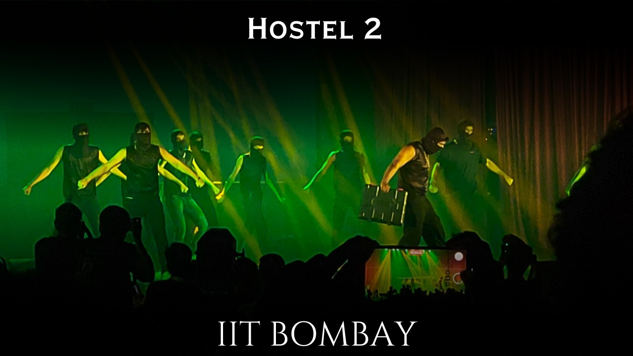 Hostel 2 viral dance performance in annual competition | IIT Bombay General Championship