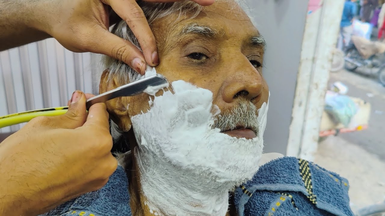 🪒ASMR Relaxing Men's SHAVE tutorial STEP BY SETP 🪒