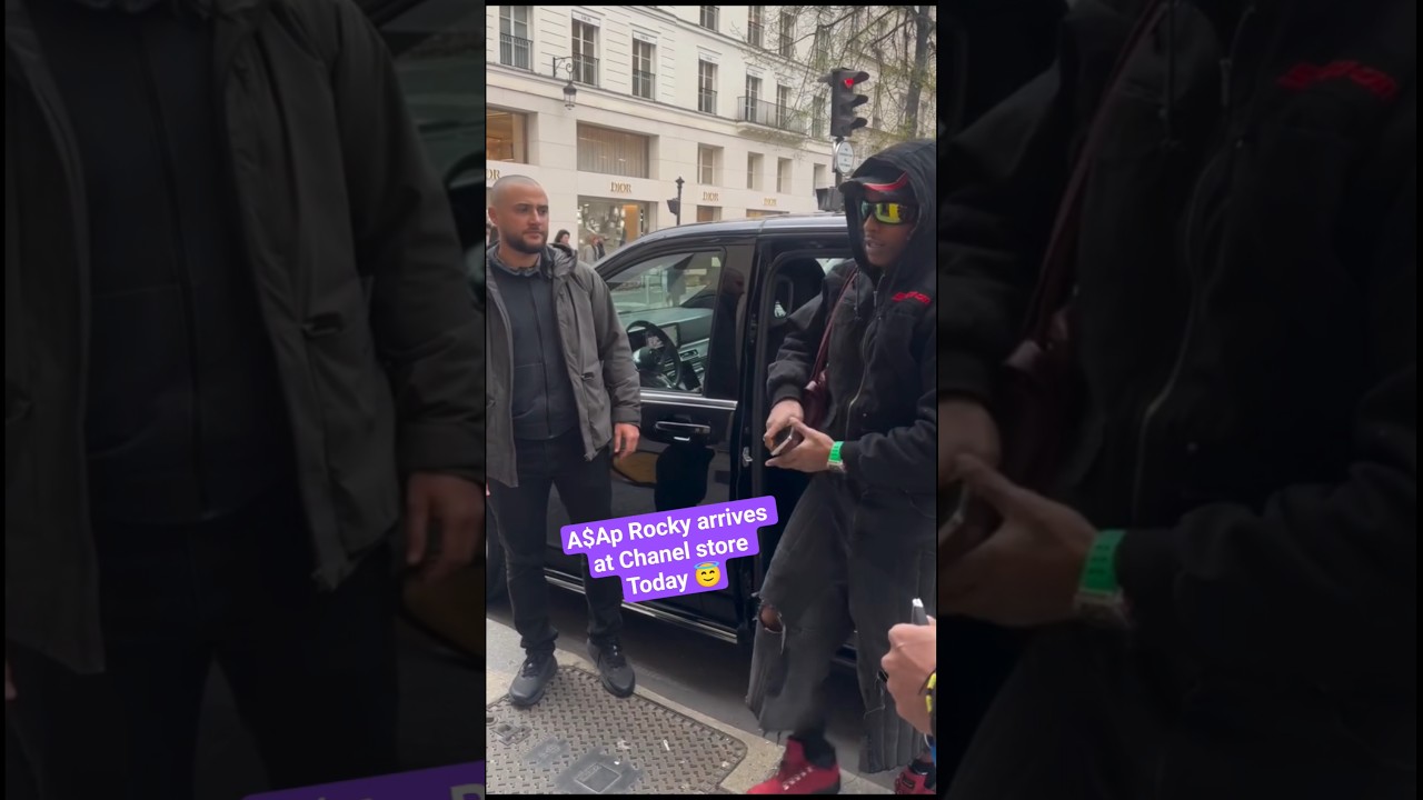 A$AP Rocky Turned Heads at Chanel in the Most Unexpected Way #Fashion #CelebSpot #Wow