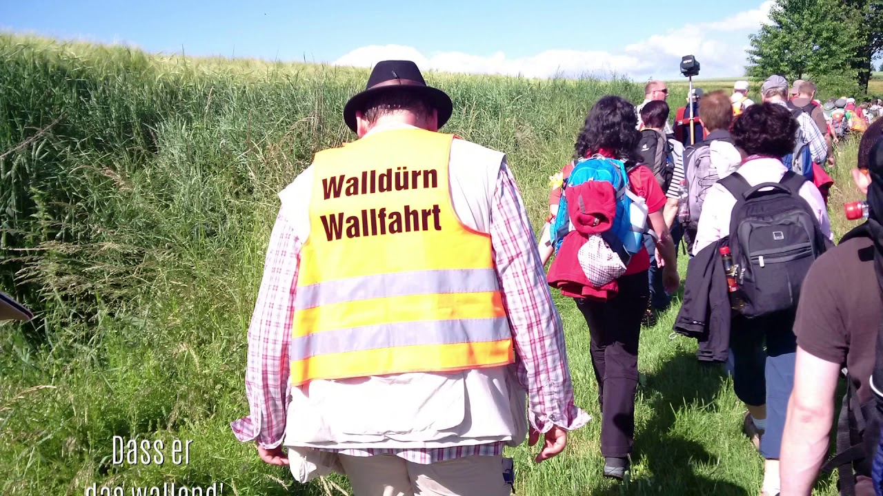 Fu&szlig;wallfahrt von K&uuml;llstedt nach Walld&uuml;rn - Freitag