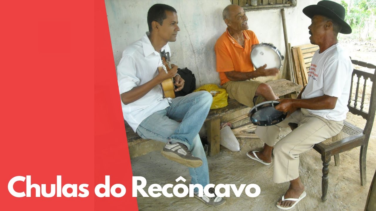 ✅ CHULAS DO RECÔNCAVO COM O SAMBADOR E CANTADOR DE CHULA BOIÃO