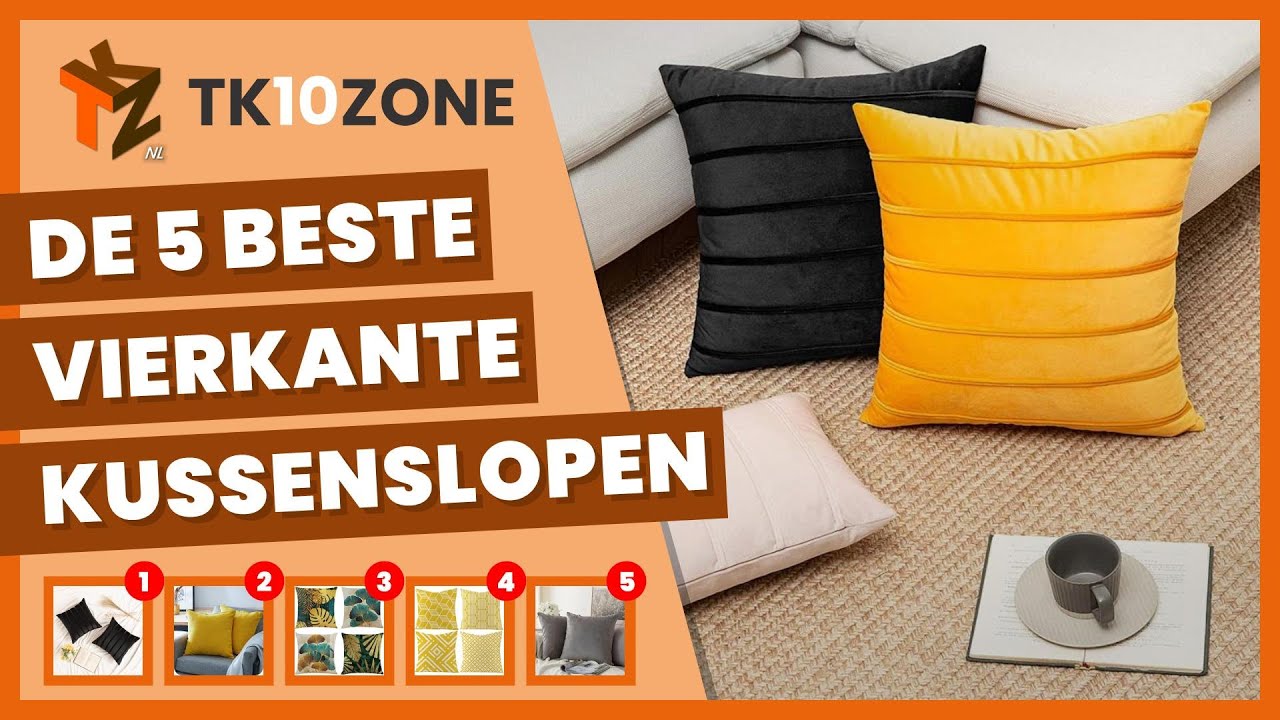 De 5 beste vierkante kussenslopen