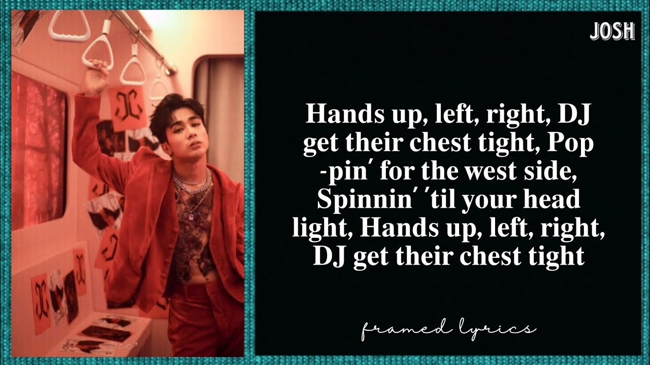 JOSH CULLEN - GET RIGHT Lyrics (Framed)