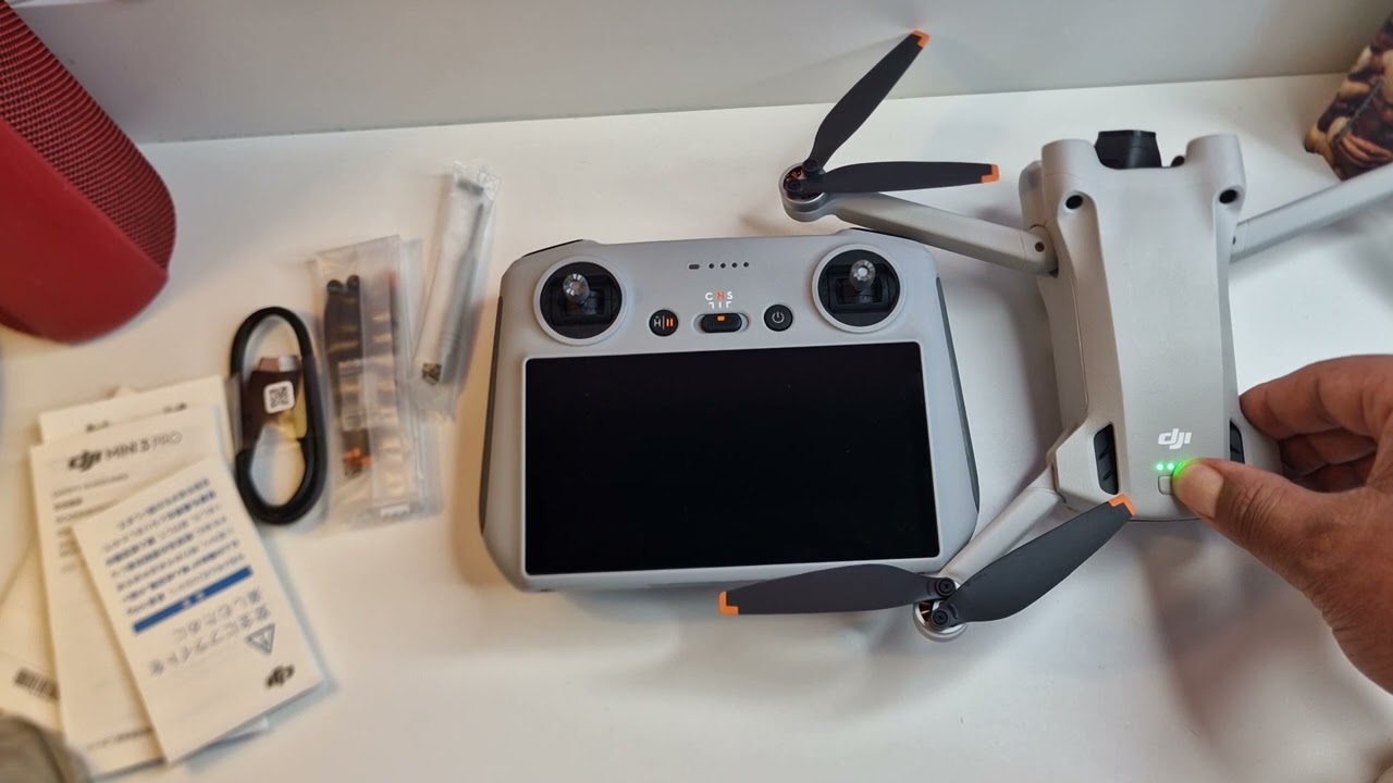 شرح كيف إستعمال drone dji mini 3 pro