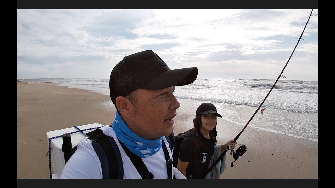 South Coast fishing Part 2, with my Daughter at my favourite Beach