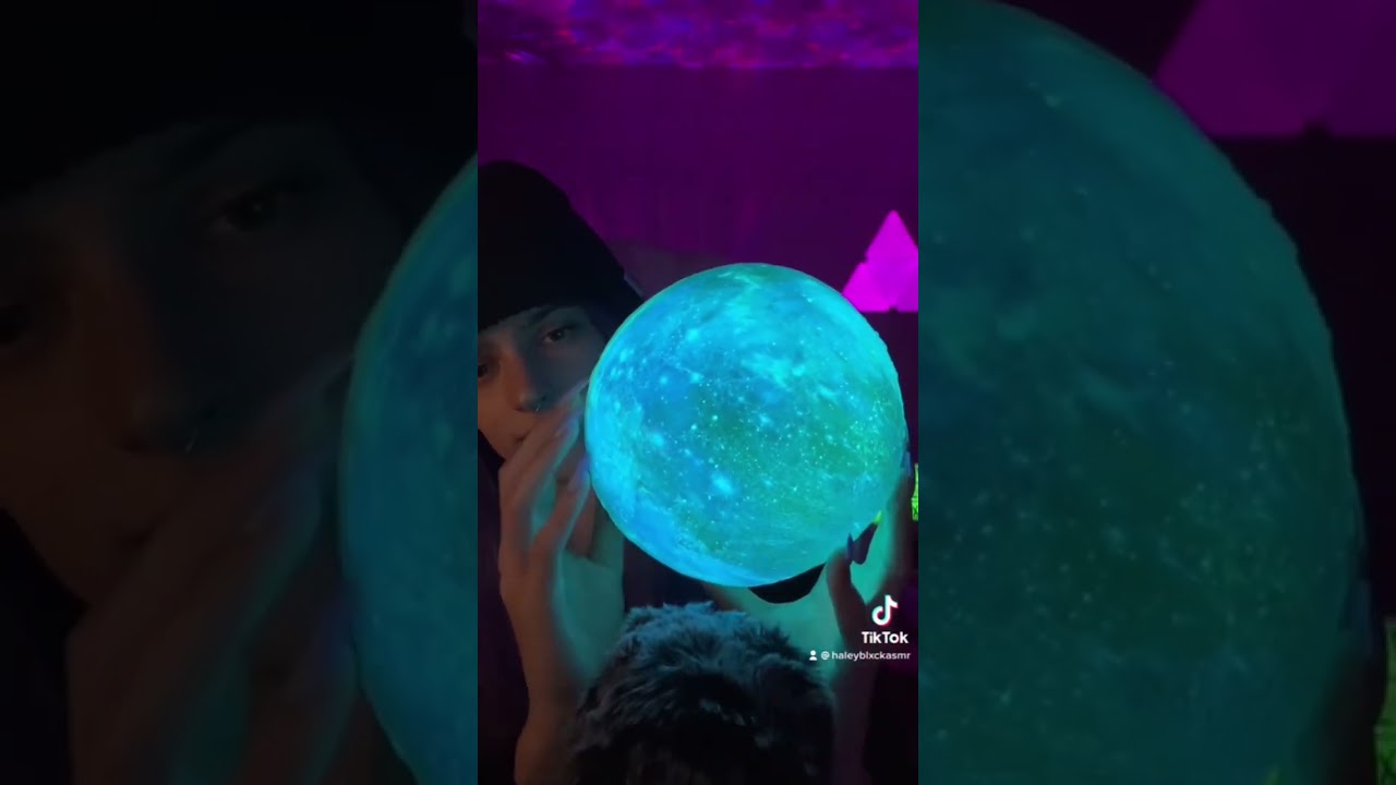 Moon trigger tapping/scratching 🌝 #asmr