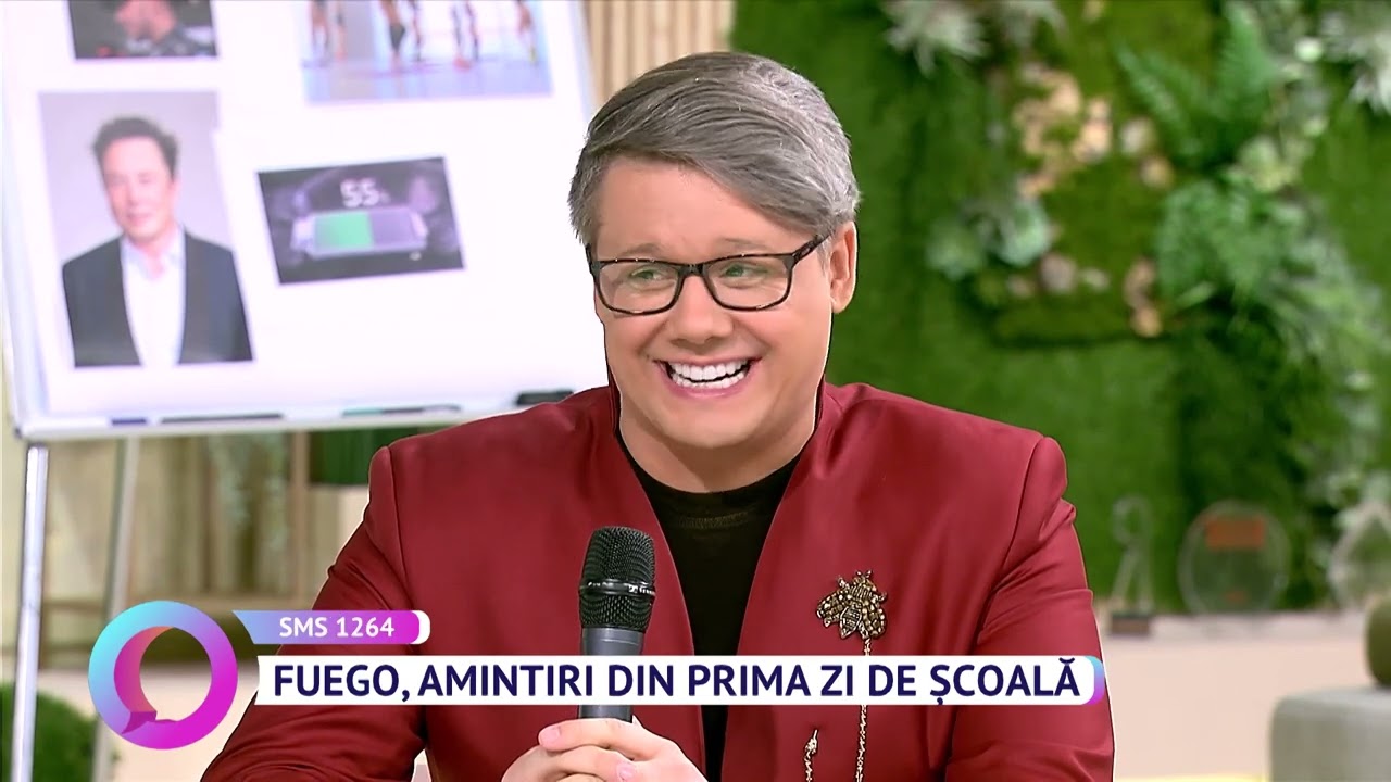 Fuego, amintiri din prima zi de școală