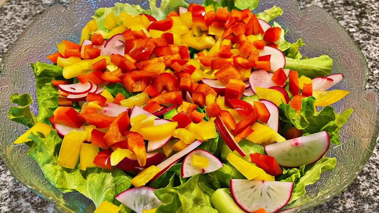 Leckerer Sommer-Salat - einfaches & gesundes Rezept