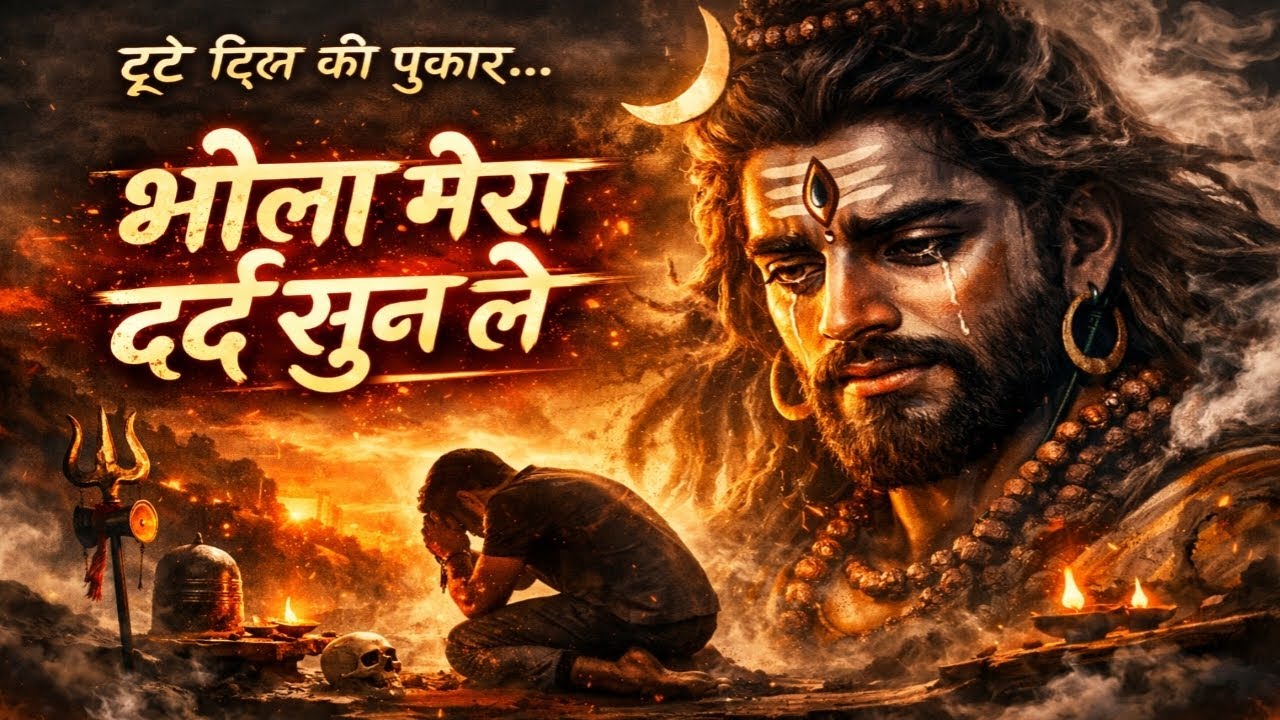 भोलेनाथ मेरा दर्द सुन लो 🔱 | Very Emotional Shiva Bhajan 2026 | Sad Mahakal Song | Har Har Mahadev