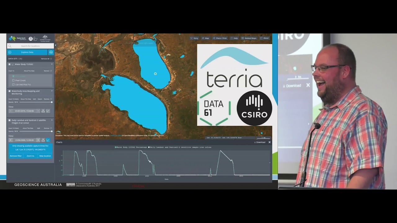 David Gavin - The Open Data Cube and working towards a Digital Earth