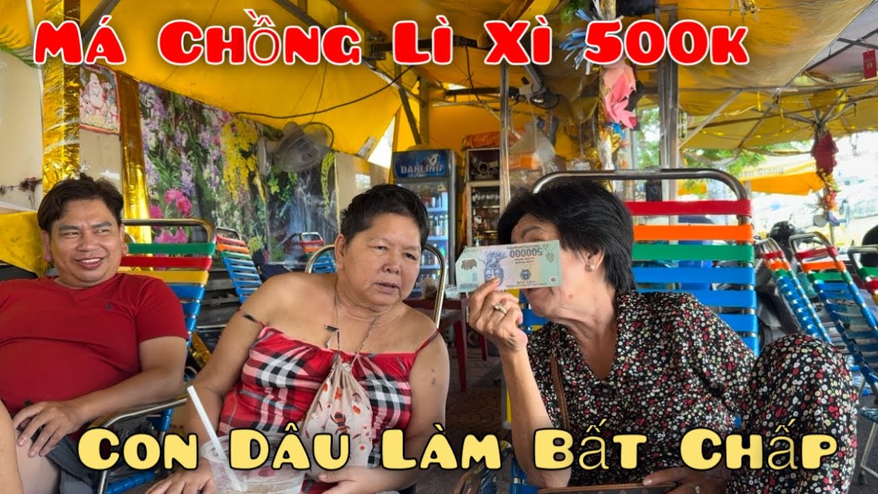Dì Chức Có Lộc Đầu Năm, Má Chồng Mở Bát Cho Con Dâu May Mắn