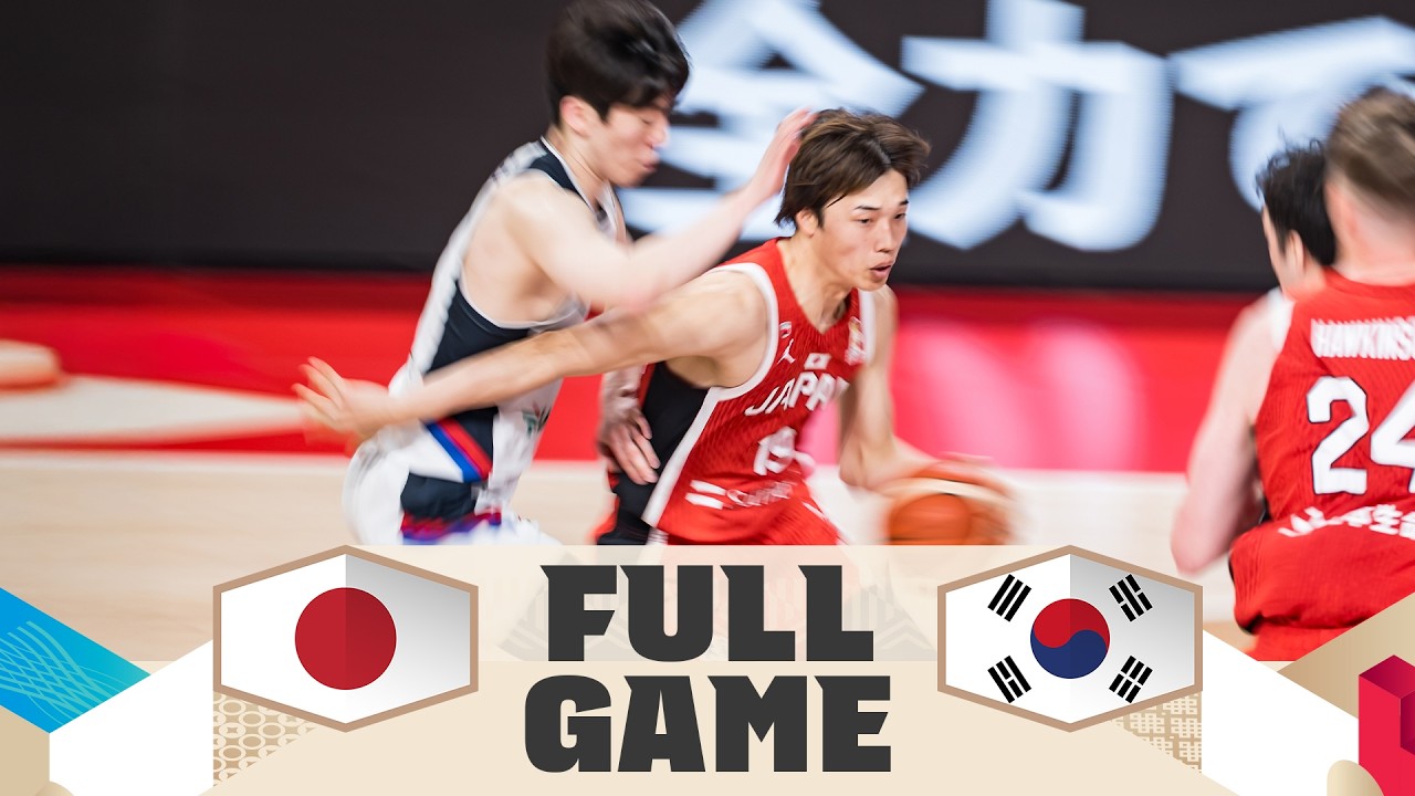 Japan v Korea | Full Basketball Game | FIBA Basketball World Cup 2027 Asian Qualifiers