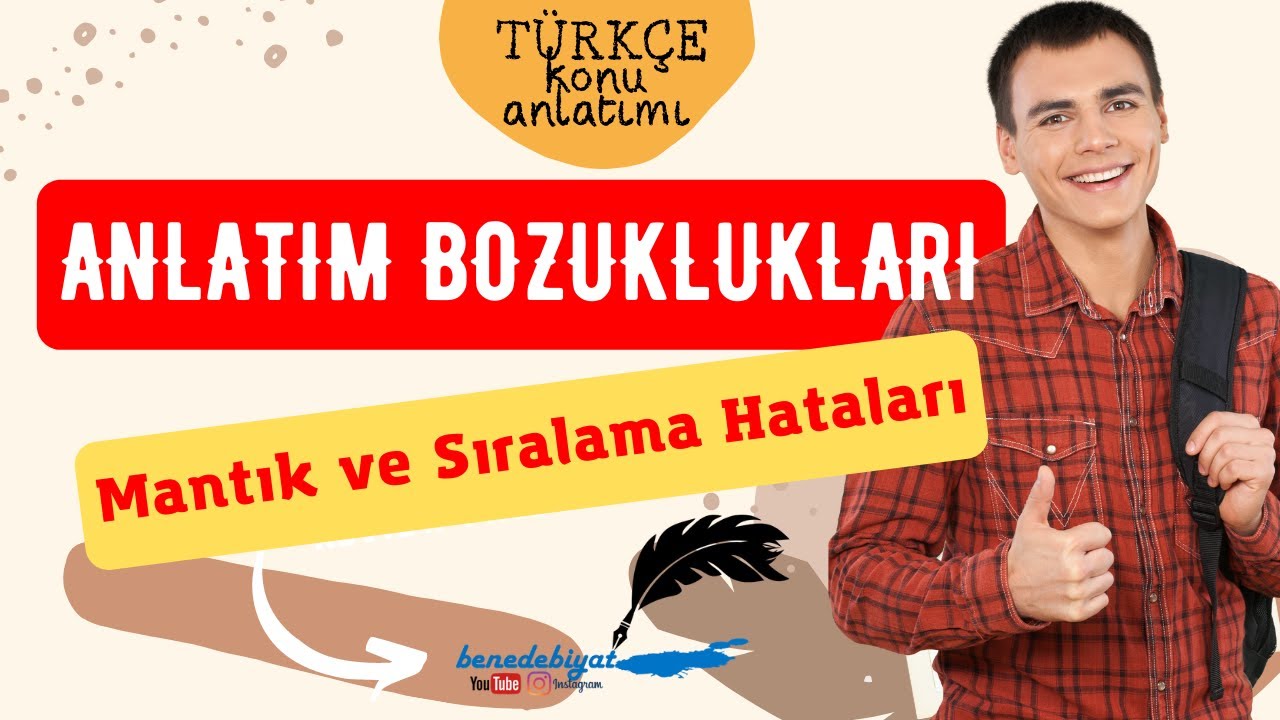 Mantık ve Sıralama Hataları l Anlatım Bozuklukları