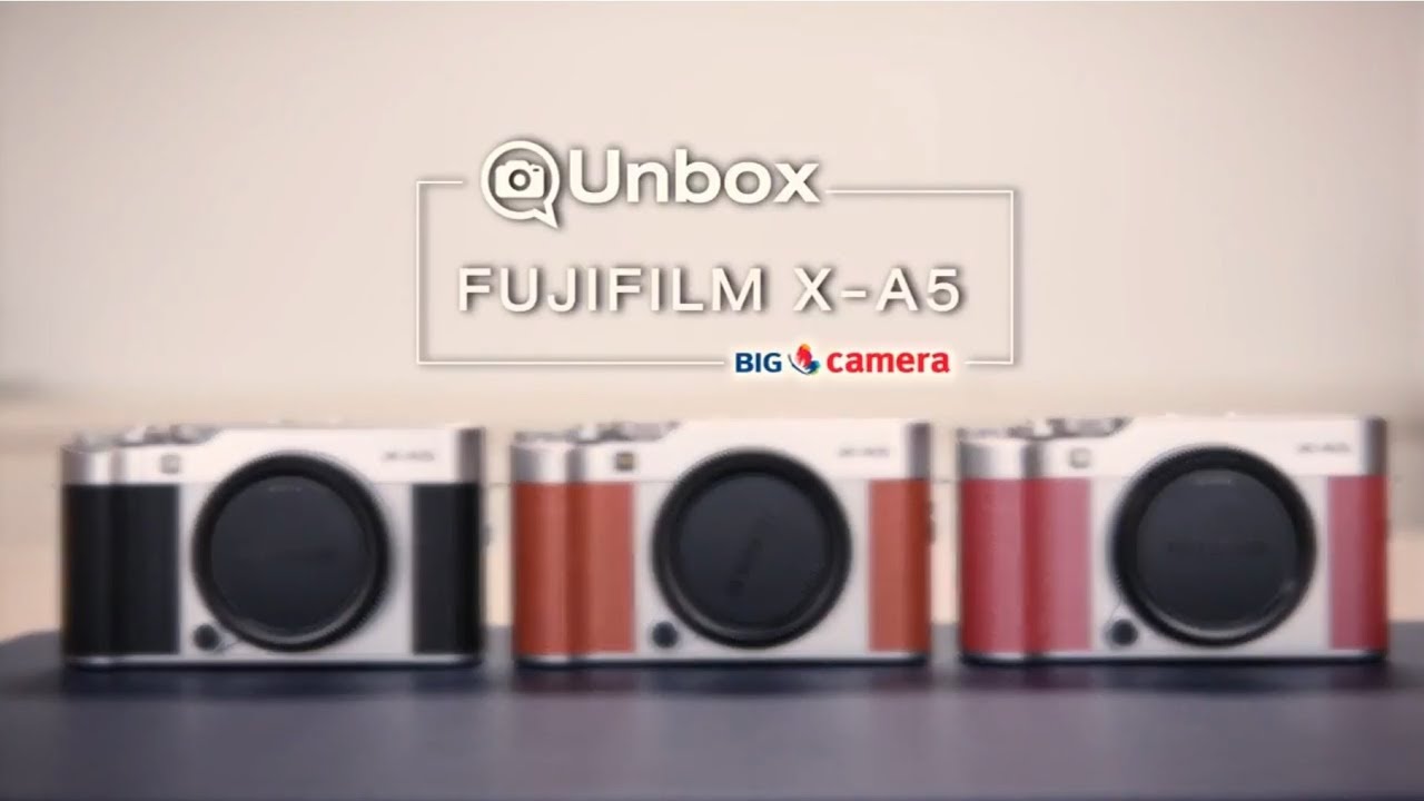 Unbox Fujifilm X-A5