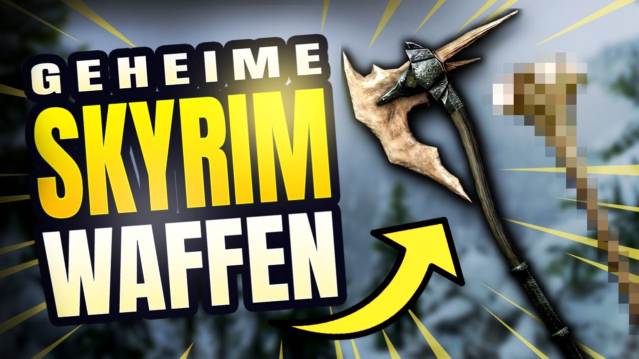 Die dunkle Lore hinter Skyrims mächtigsten Waffen