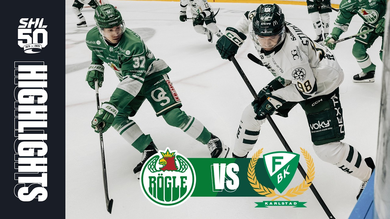 Rögle vs Färjestad | 7 mars 2026 | Highlights