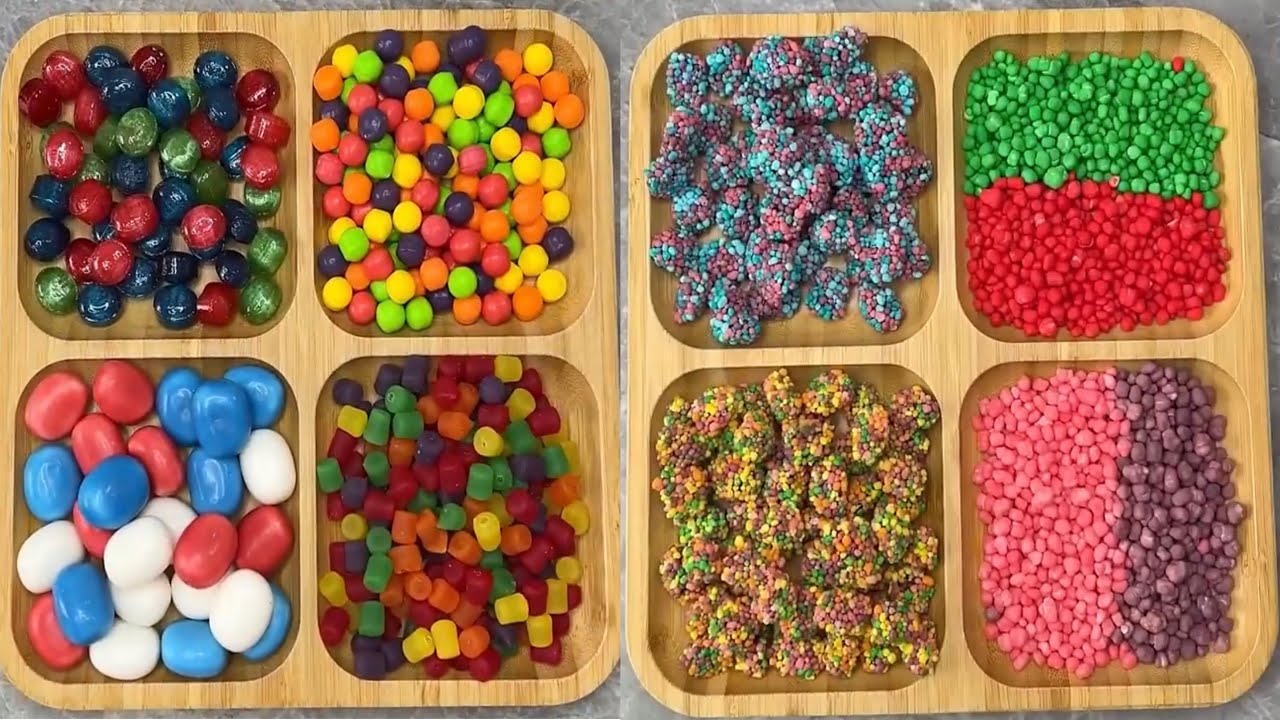 Filling plater with sweets🍫🍫🍫/MARYAM ASMR/