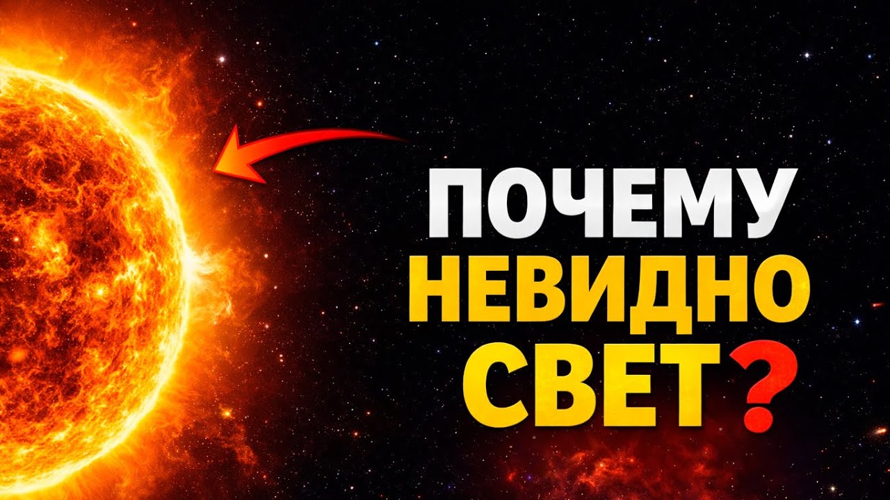 Почему в космосе НЕ видно лучей света? Парадокс, который ломает мозг