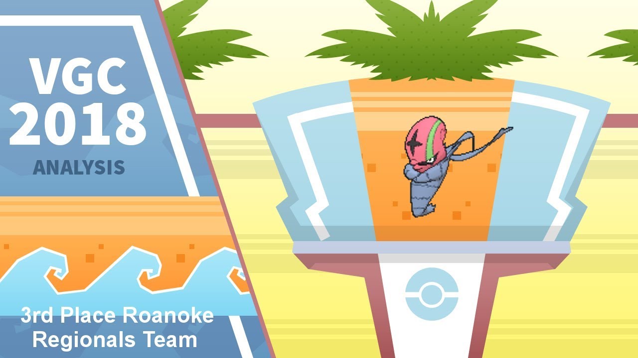 3rd Place Roanoke Regionals VGC 2018 Team Analysis