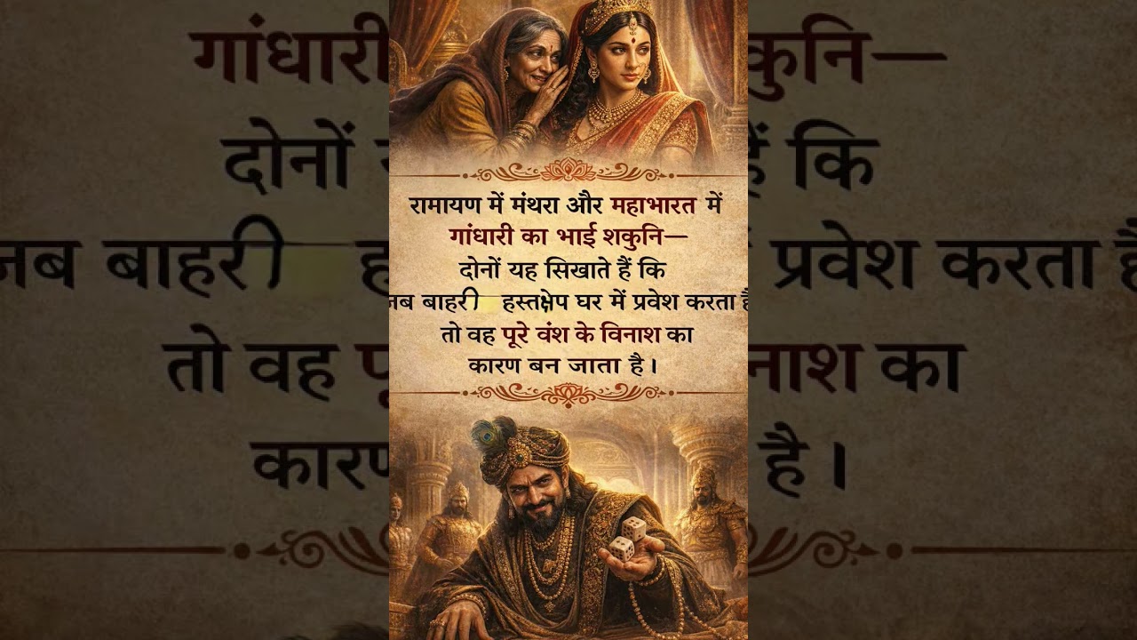 “इतिहास चेतावनी देता हैबाहरी हस्तक्षेप,भीतर का विनाश।