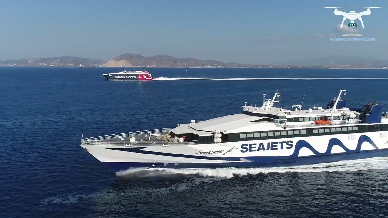 Speedrunner jet vs Highspeed 4: Kόντρα υψηλών ταχυτήτων στο Σαρωνικό