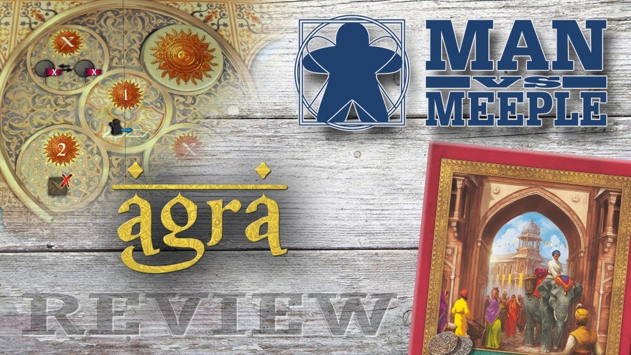 Agra (Quined Games) Review by Man Vs Meeple