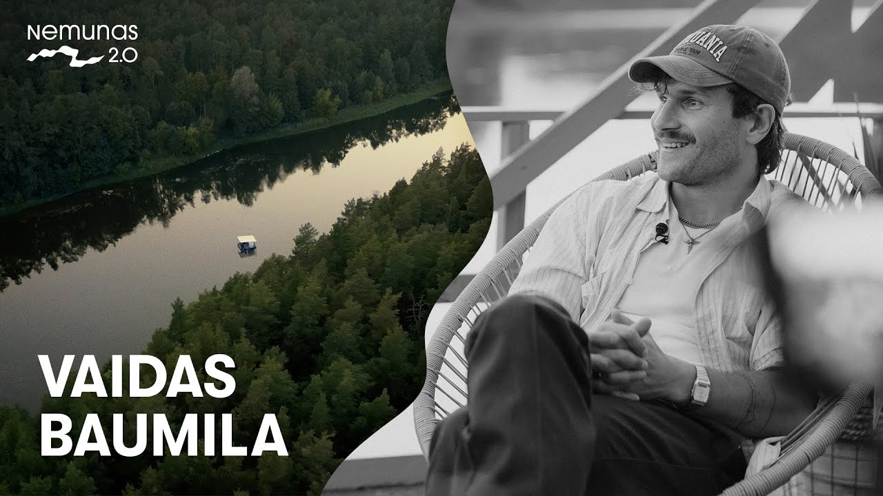 Vaidas Baumila – Pokalbiai ant Nemuno | Live on Water #3
