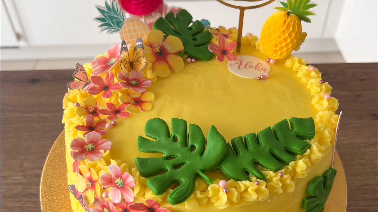 Mangotorte mit Buttercreme🥭🎂