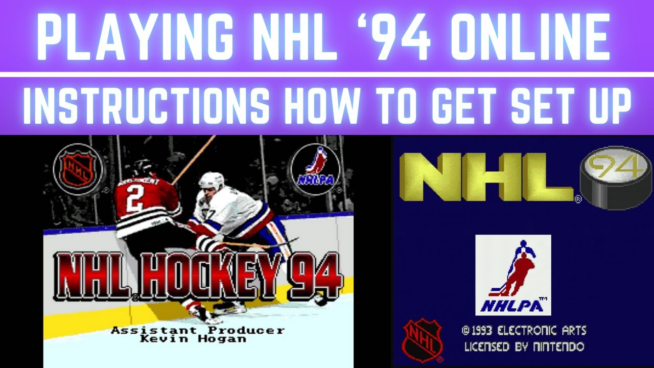 Play NHL '94 ONLINE for FREE! (Genesis & SNES Emulator Setup Guide!)