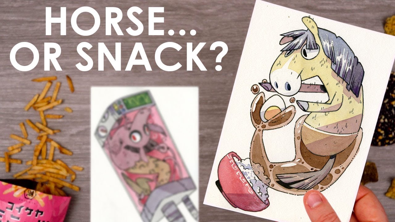HORSES You Could EAT - Japanese Snack Inspired Art w/ Bokksu