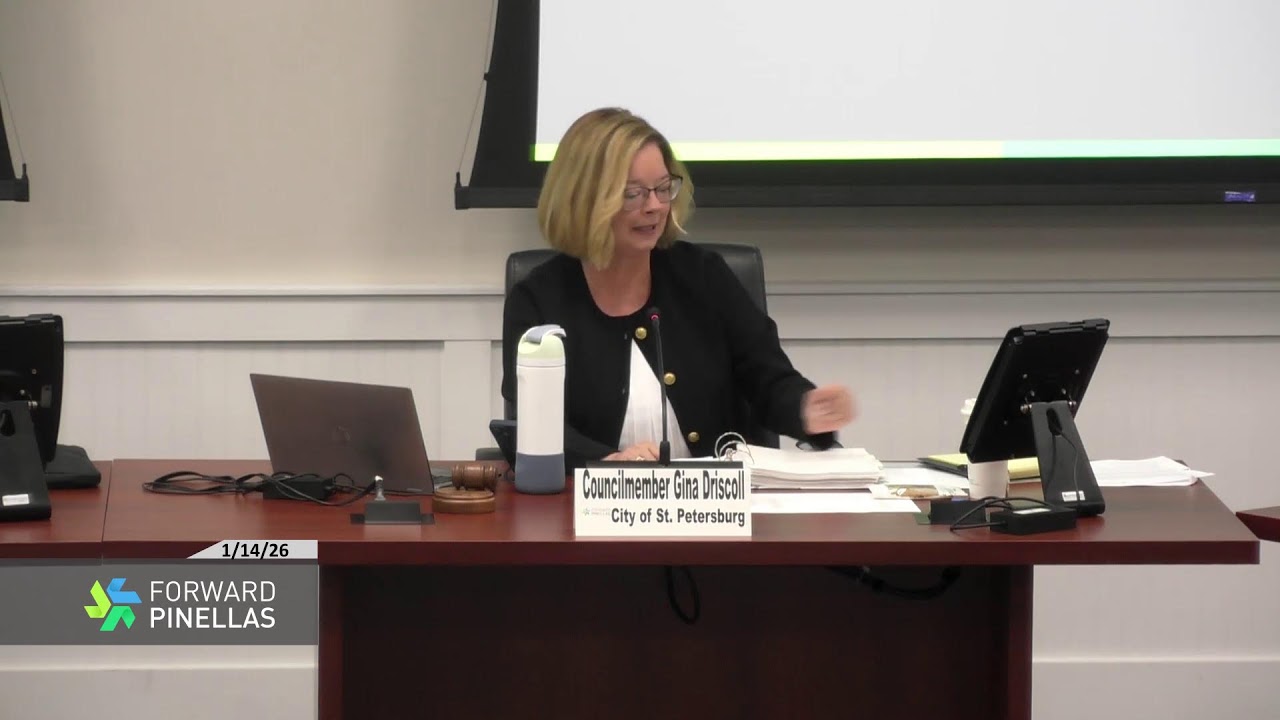 Forward Pinellas Board Meeting 1-14-26