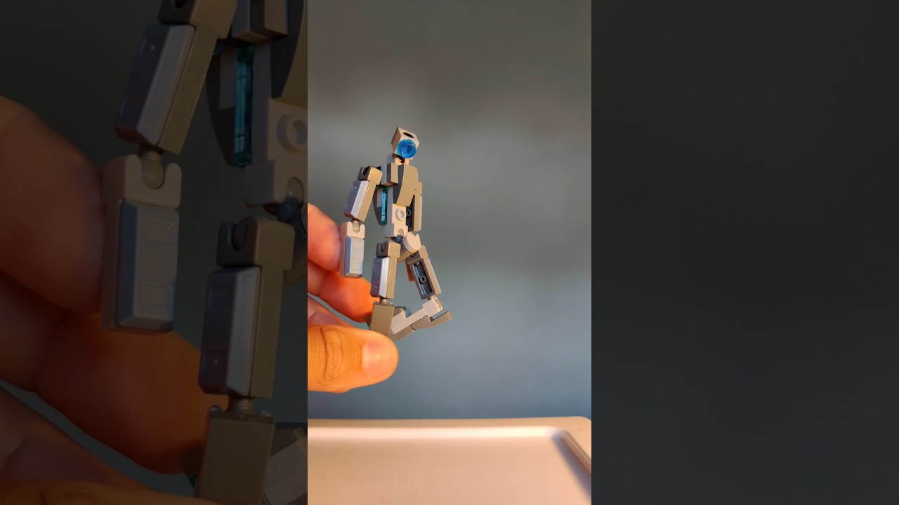 (TUTORIAL) Mini LEGO Robot Figure #lego #mech #robot #mini #tutorial #easy #new #build #trending #ai