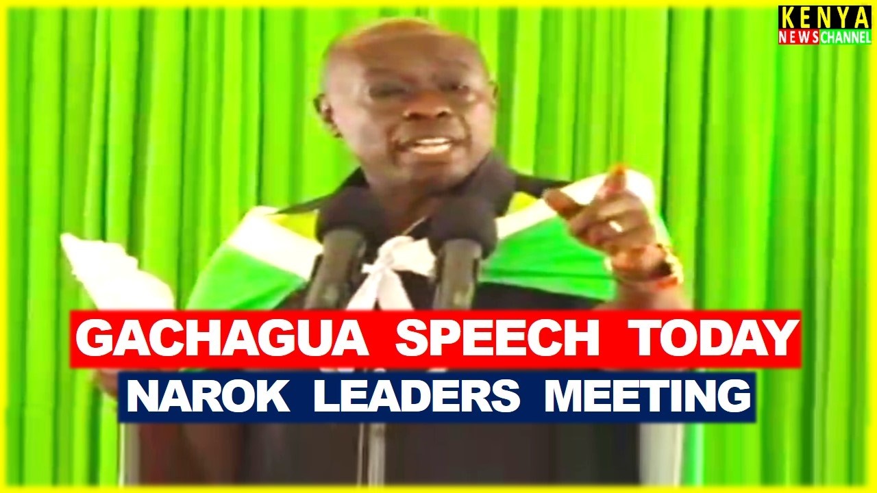 THIS IS HOT🔥 Listen to Gachagua FULL SPEECH today Destroying Ruto with Narok Leaders in Wamunyoro